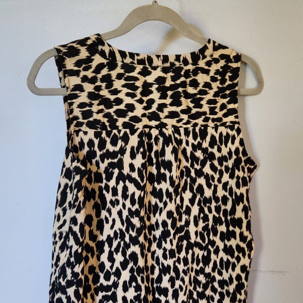 Maurice's Leopard Print Lightweight Top NWT - Women's Large - Picture 4 of 5